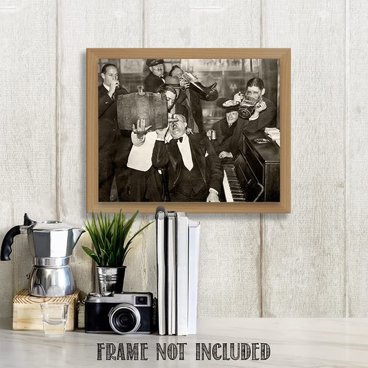 We Want Beer Prohibition Photo - Vintage Wall Art - 11x14 Unframed Art Speakeasy Prohibition Decor Vintage Art Print - Makes a Great Man Cave and Home Bar Decor Poster Under $15 (End of Prohibition)