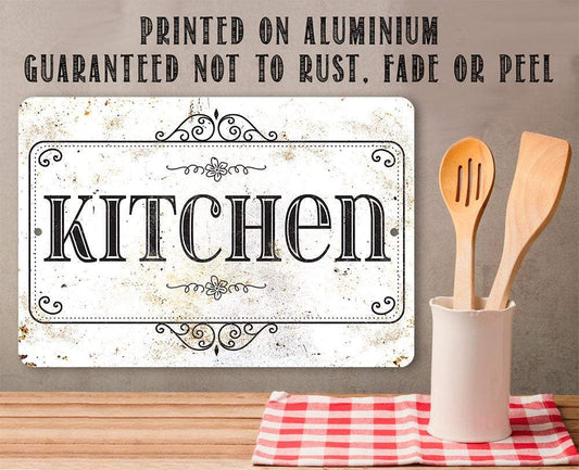 Kitchen - Metal Sign | Lone Star Art.