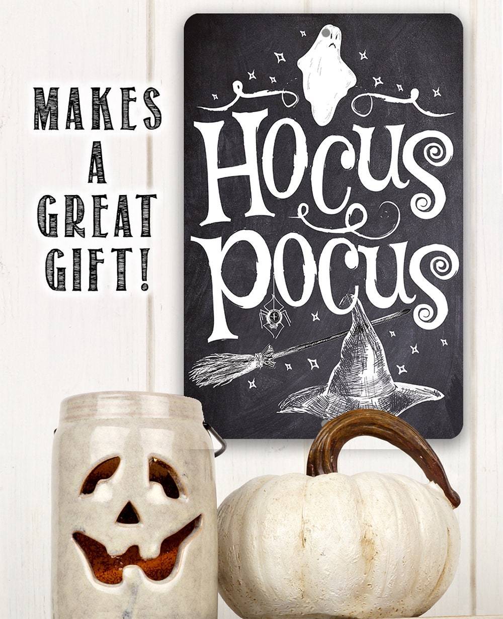 Hocus Pocus Halloween - Metal Sign | Lone Star Art.