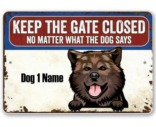 Keep Gate Closed | Lone Star Art.