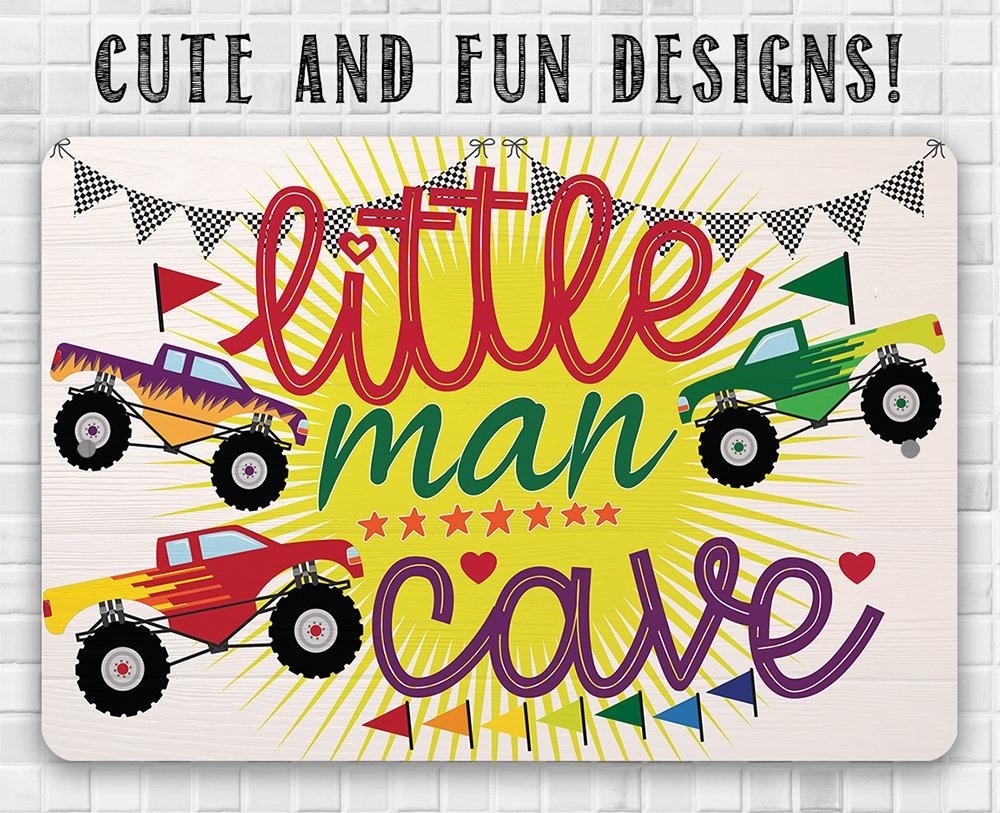 Little Man Cave - Metal Sign | Lone Star Art.