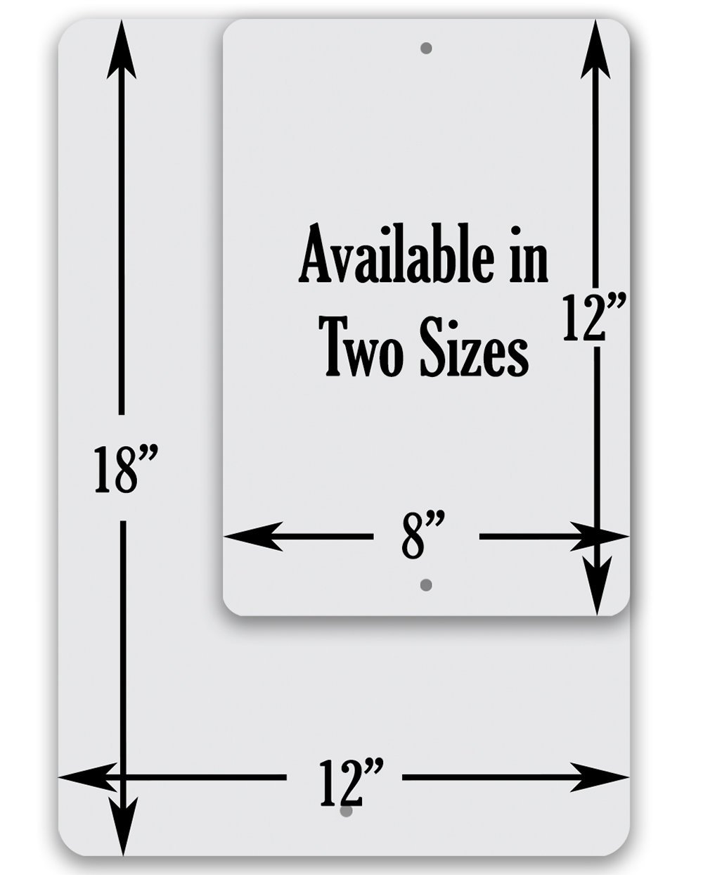 Caution Big Foot Breeding Area - Metal Sign | Lone Star Art.