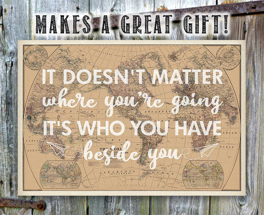 It Doesn't Matter - Metal Sign | Lone Star Art.