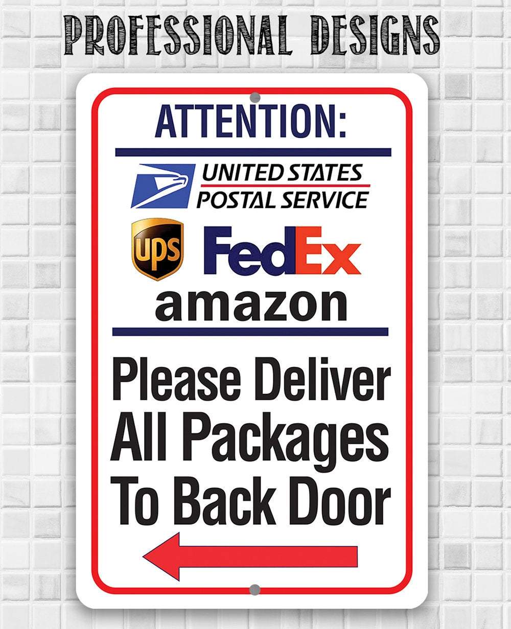 Postal Sign - Metal Sign | Lone Star Art.