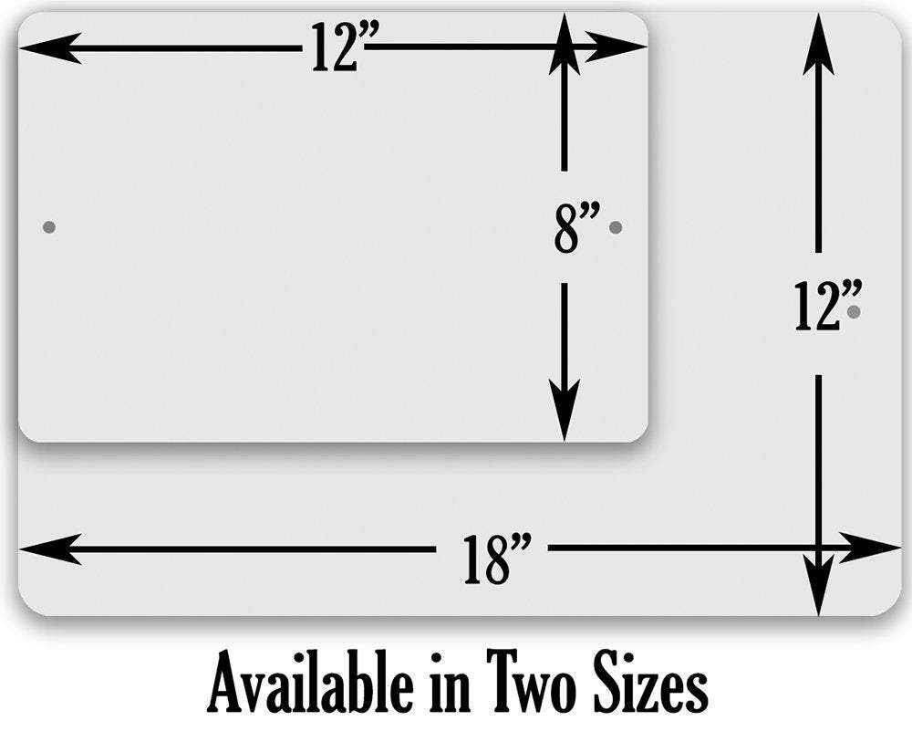 Property Protected By Turtle - Metal Sign | Lone Star Art.