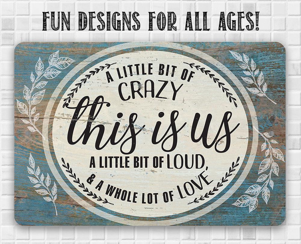 This Is Us - Metal Sign | Lone Star Art.
