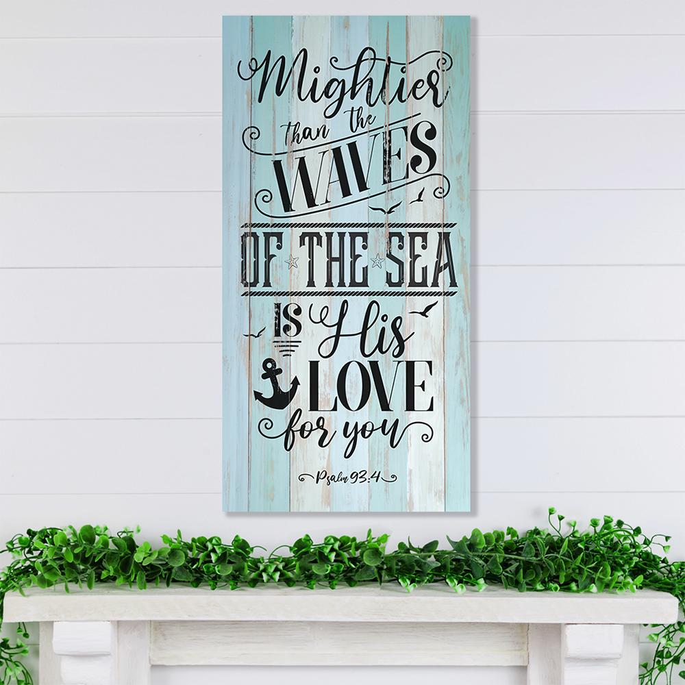 Mightier Than The Waves - Canvas | Lone Star Art.