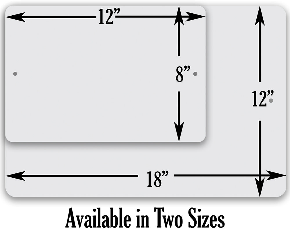 Nude Beach Swimsuits Optional - Metal Sign Metal Sign Lone Star Art