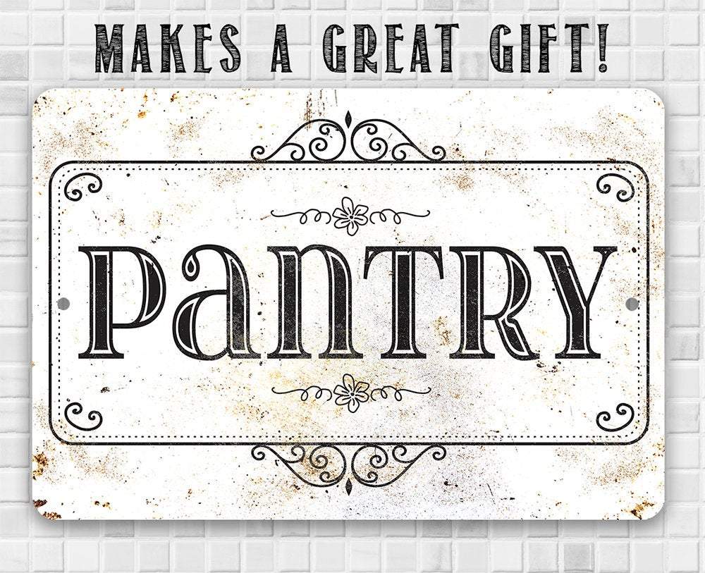 Pantry - Metal Sign | Lone Star Art.