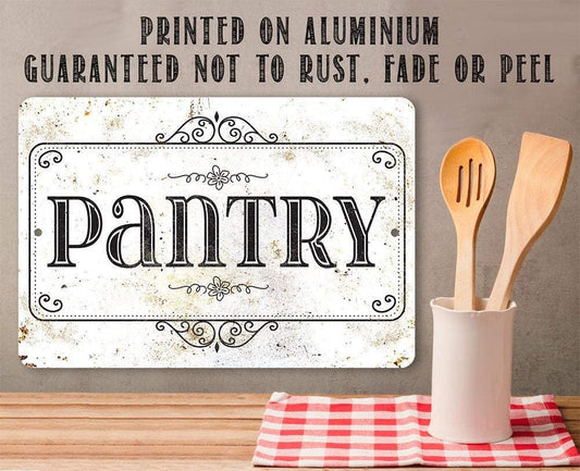 Pantry - Metal Sign | Lone Star Art.