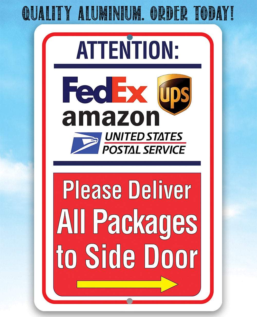 Postal Sign - Metal Sign | Lone Star Art.