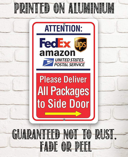 Postal Sign - Metal Sign | Lone Star Art.