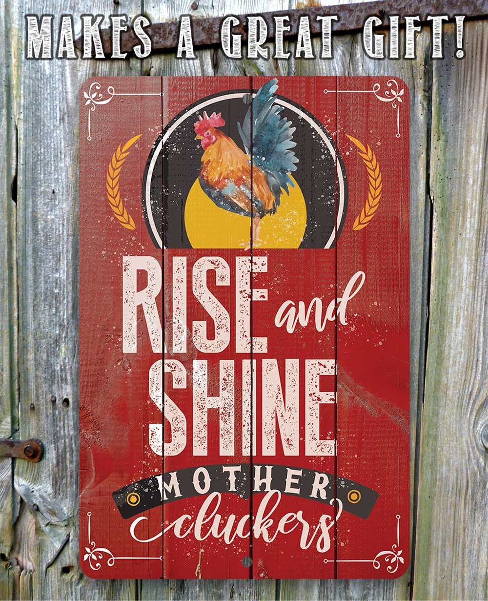 Rise and Shine - Metal Sign | Lone Star Art.