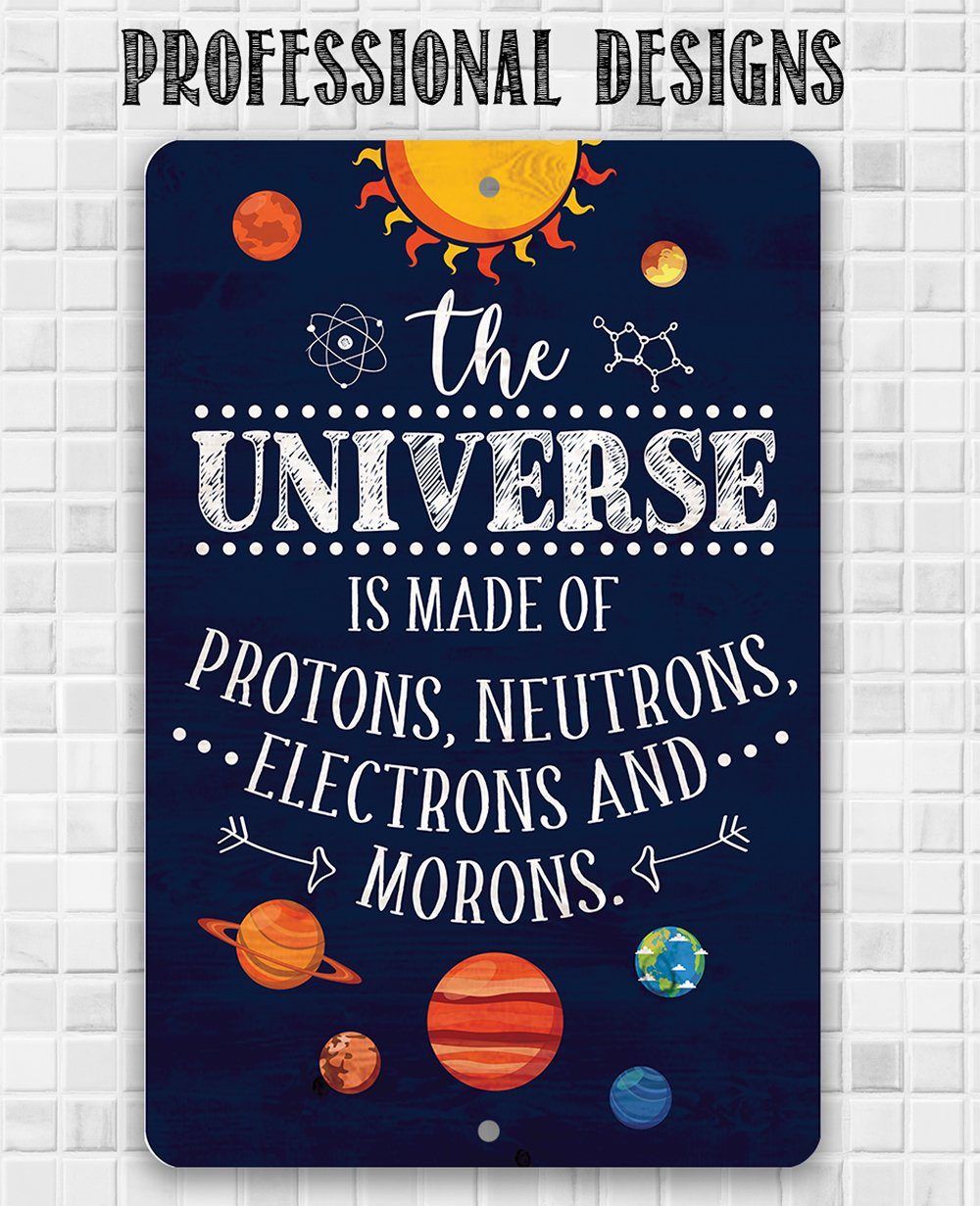 The Universe - Metal Sign | Lone Star Art.