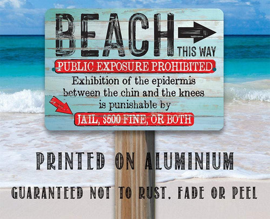 Beach Access - Metal Sign | Lone Star Art.