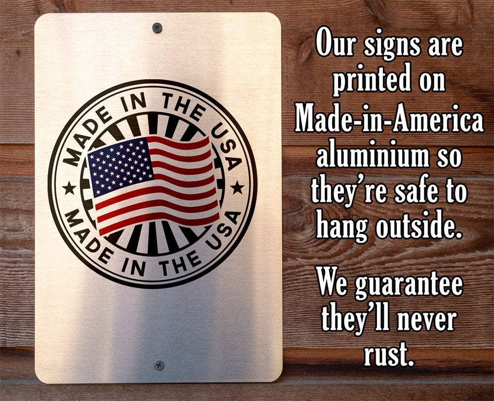 Personalized - Warning! Are Camping Again - Metal Sign | Lone Star Art.