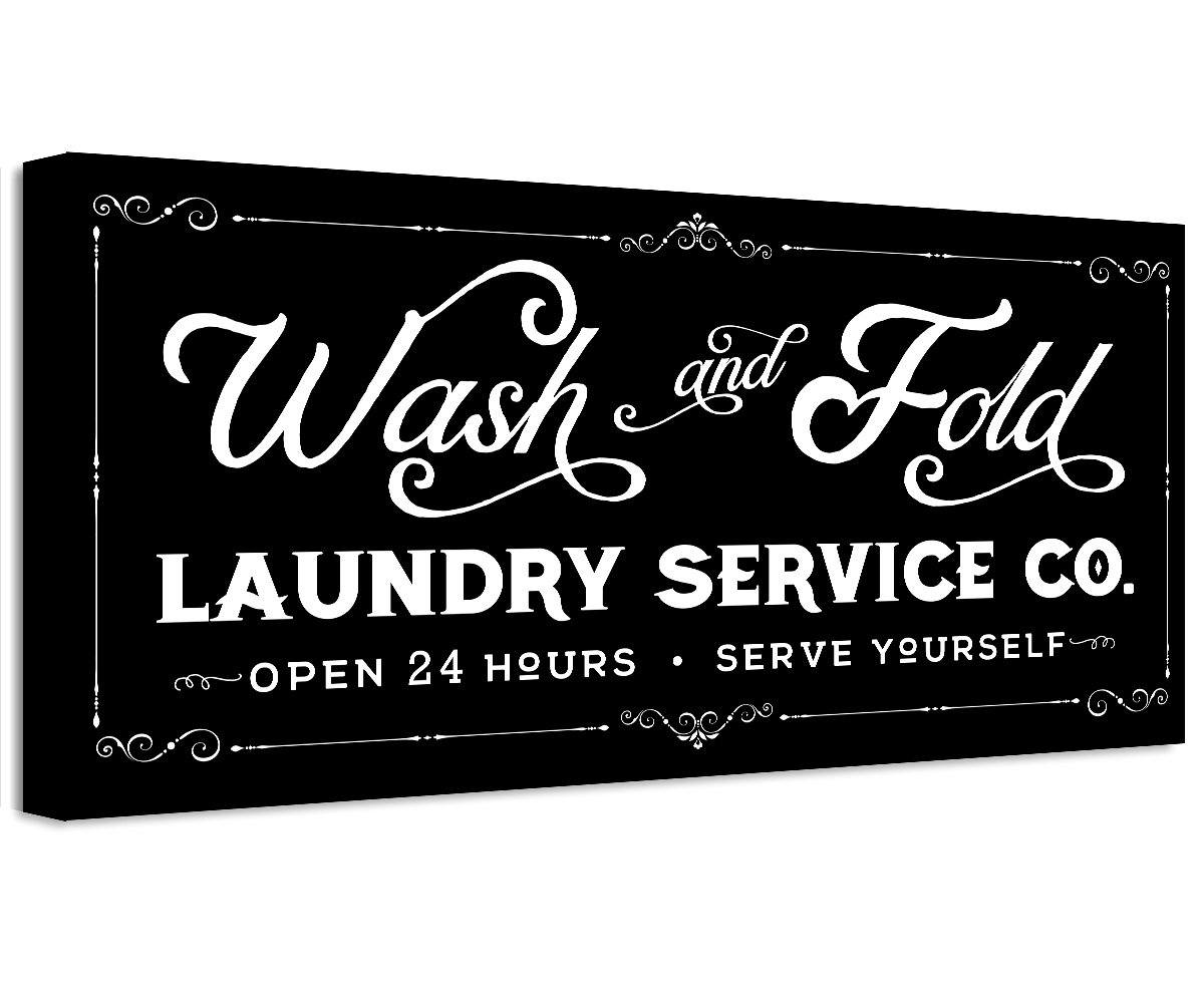 Wash and Fold Laundry - Canvas | Lone Star Art.