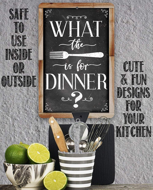 What The Fork - Metal Sign | Lone Star Art.