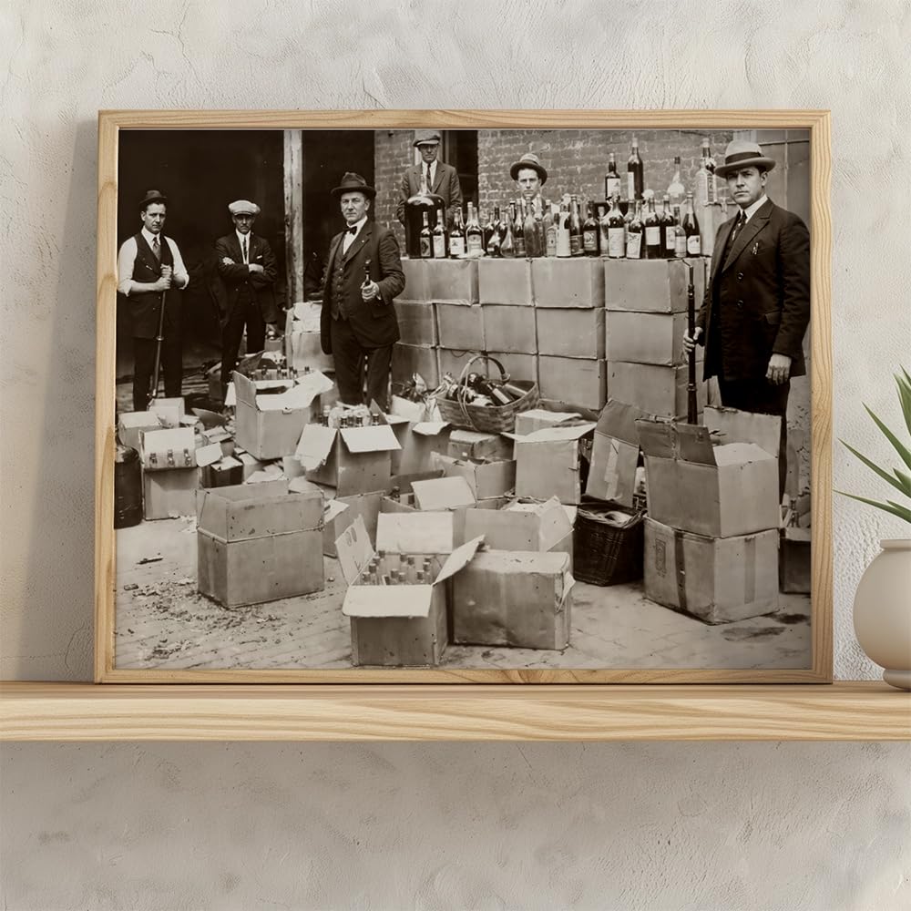 Confiscated Scene: 11x14 Framed Poster-Vintage 1920s Retro Photos for ...