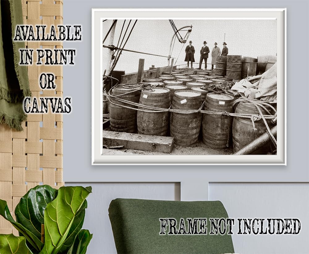 Barrel Seizure : 11x14 Unframed Poster- Vintage 1920s Retro Photos for ...