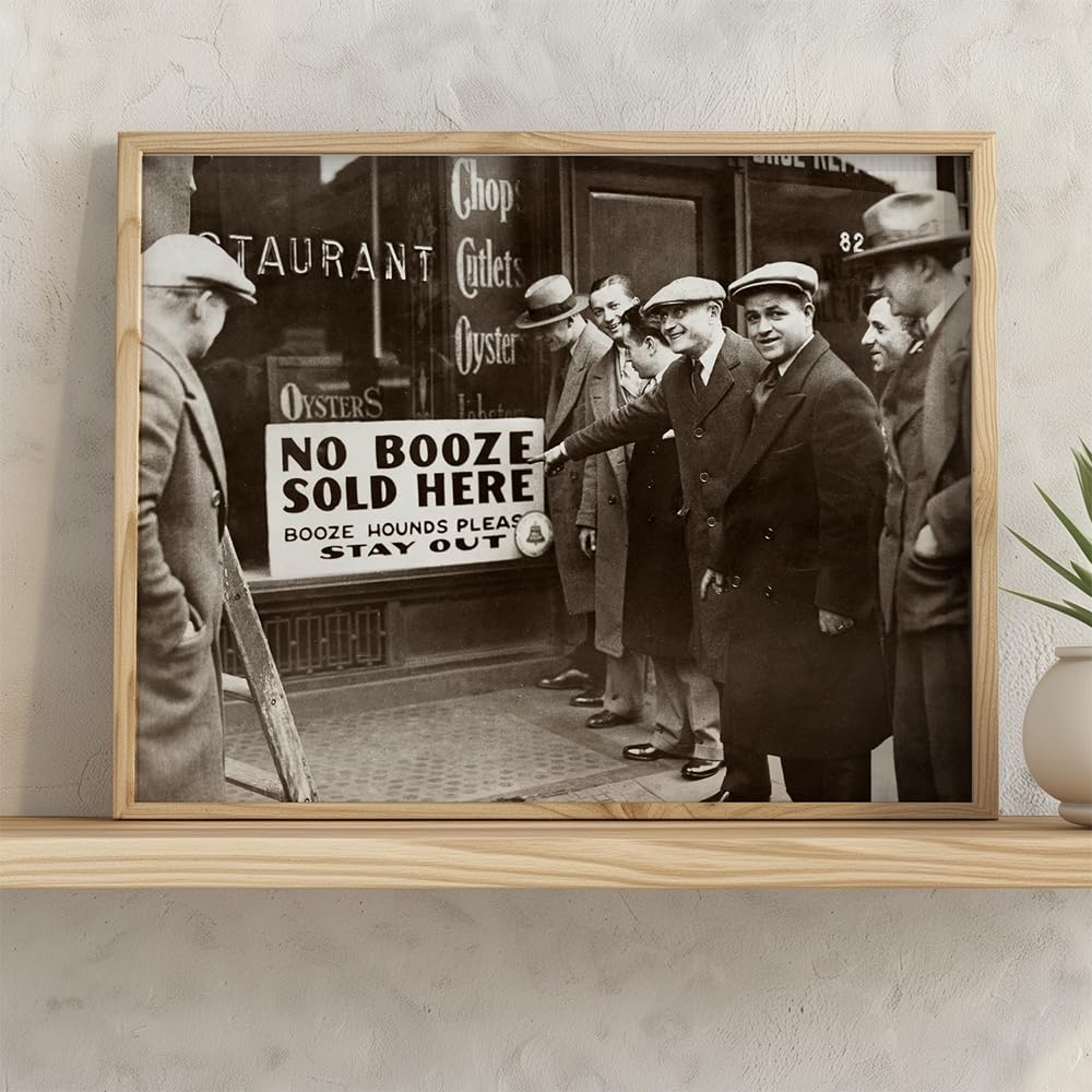 No Booze Sold Here: 11x14 Framed Poster - Vintage 1920s Retro Photos ...