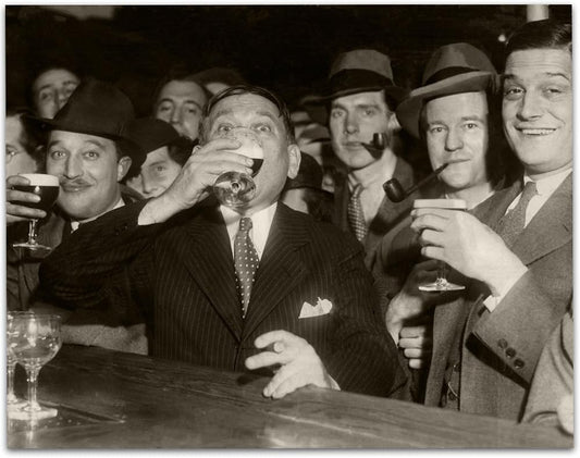 Drink - Vintage Wall Art - 11x14 Unframed Art Speakeasy Prohibition Decor Vintage Art Print - Makes a Great Man Cave and Home Bar Decor Poster Under $15