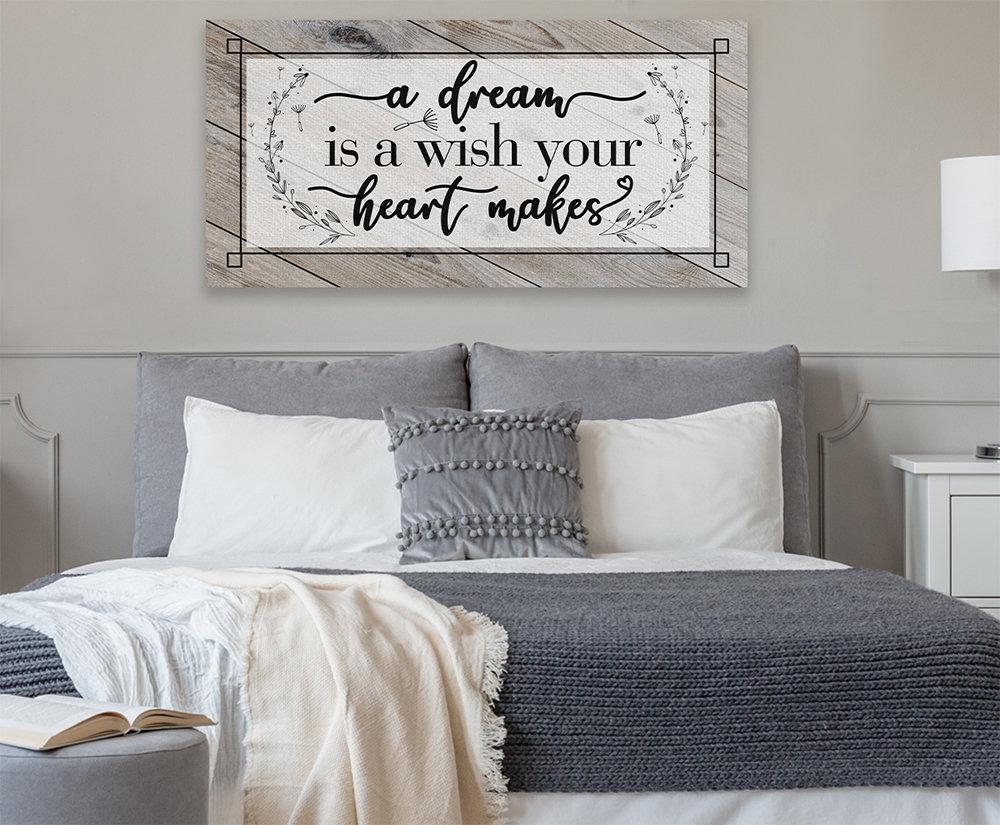 A Dream Is A Wish Wall Decor | Lone Star Art.