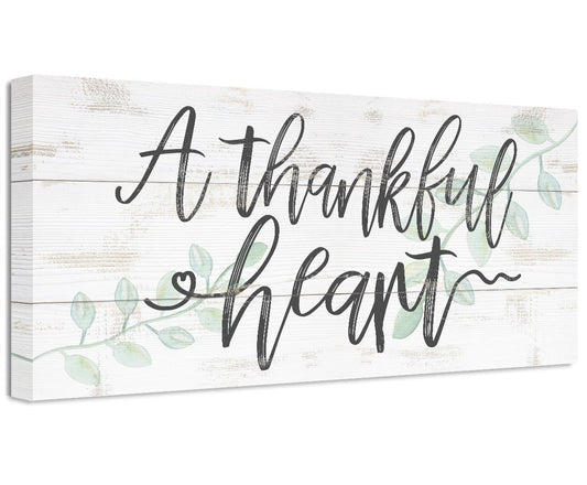 A Thankful Heart - Canvas | Lone Star Art.