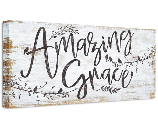 Amazing Grace - Canvas | Lone Star Art.