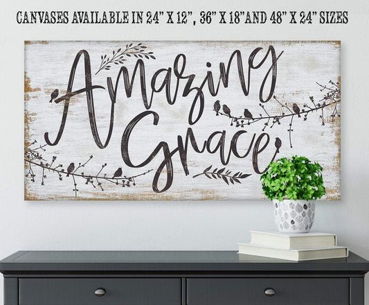 Amazing Grace - Canvas | Lone Star Art.