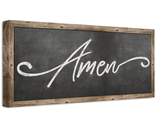 Amen - Canvas | Lone Star Art.