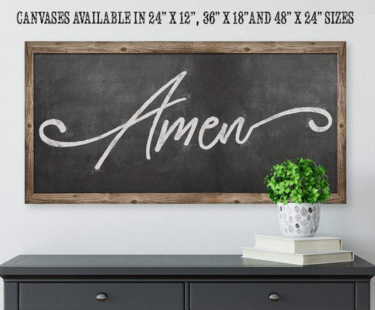 Amen - Canvas | Lone Star Art.
