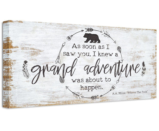 As Soon As I Saw You - Canvas | Lone Star Art.