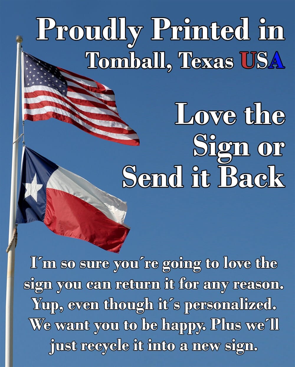 Bar Open, Proudly Serving Whatever You Bring Sign - 8" x 12" or 12" x 18" Aluminum Tin Awesome Metal Poster Lone Star Art 