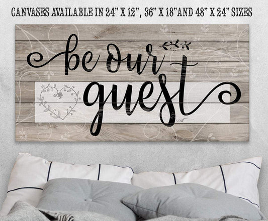 Be Our Guest - Canvas | Lone Star Art.