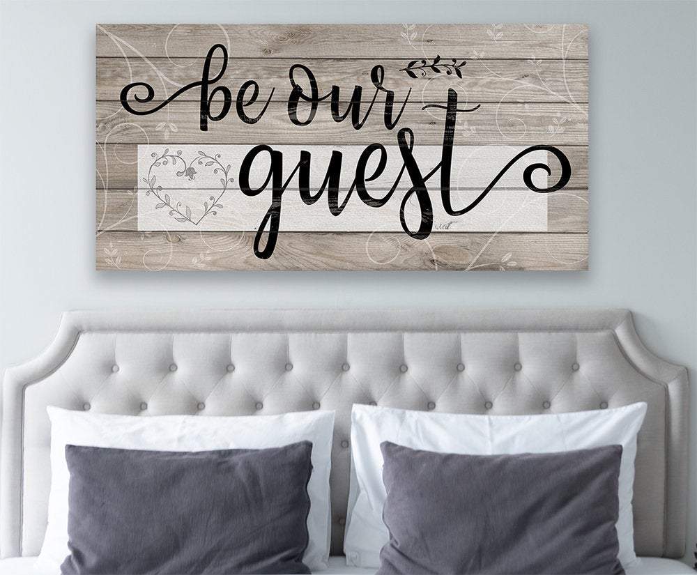 Be Our Guest - Canvas | Lone Star Art.