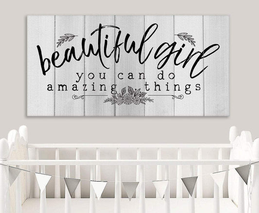 Beautiful Girl - Canvas | Lone Star Art.