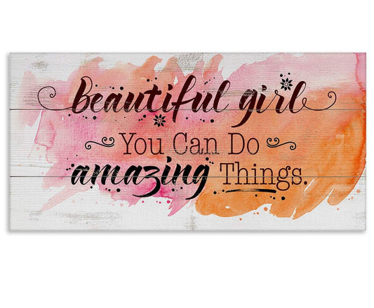 Beautiful Girl 2 - Canvas | Lone Star Art.