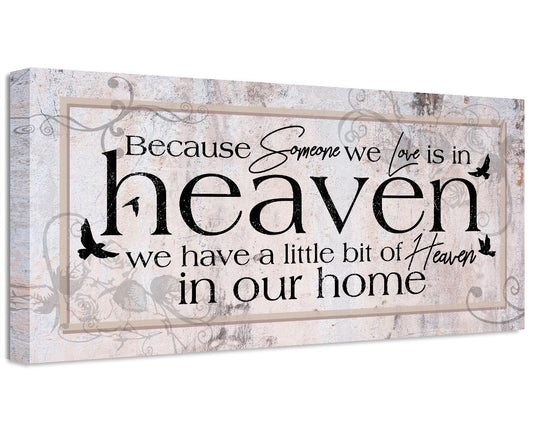 Because Someone We Love - Canvas | Lone Star Art.