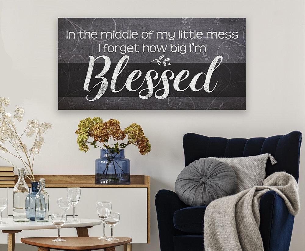 Blessed - Canvas | Lone Star Art.