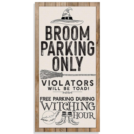 Broom Parking - Canvas | Lone Star Art.