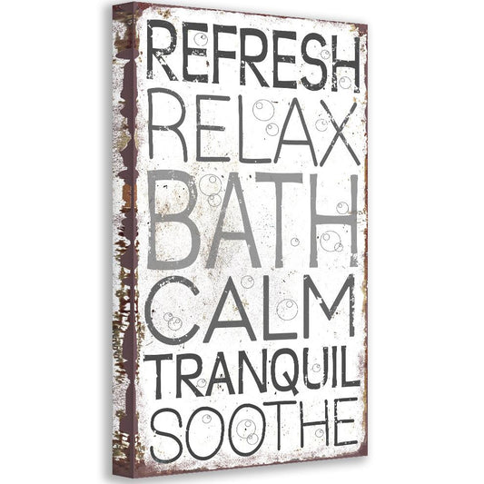 Calm Bath - Canvas | Lone Star Art.
