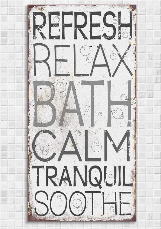 Calm Bath - Canvas | Lone Star Art.