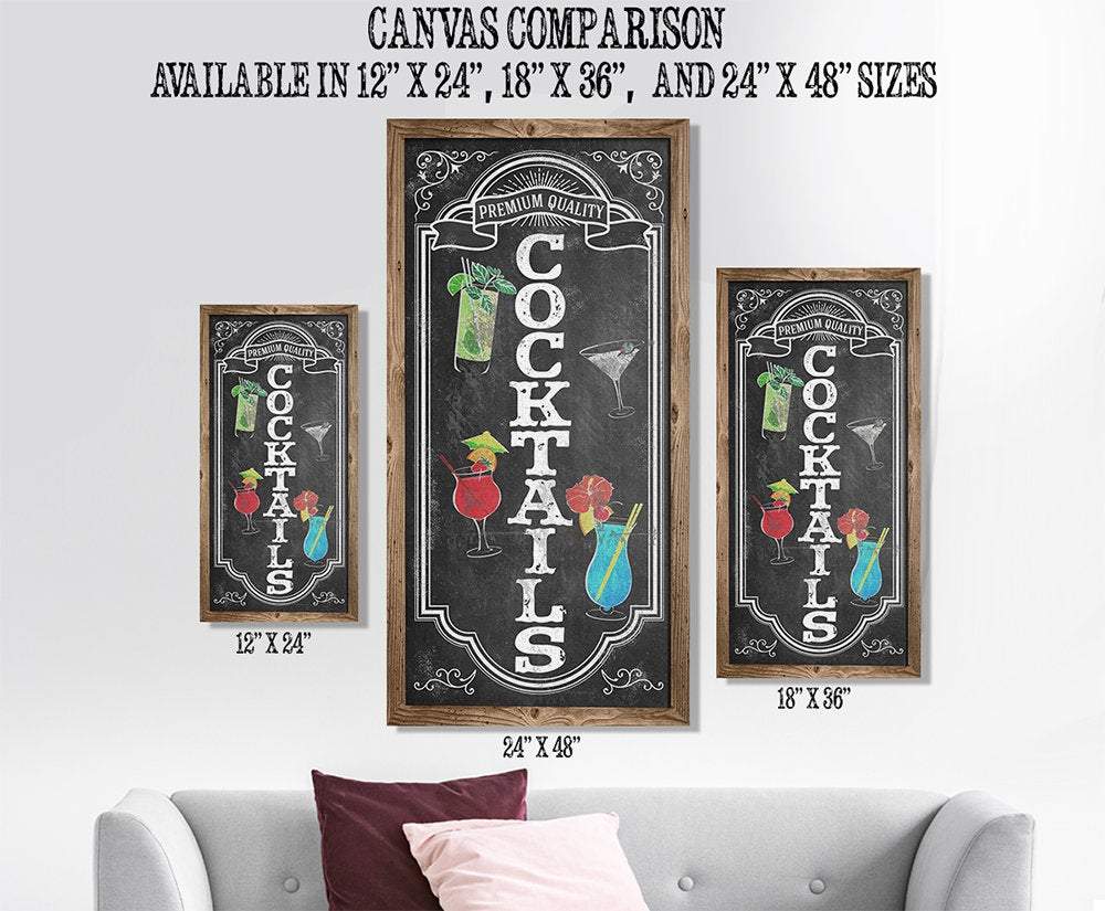 Cocktails - Canvas | Lone Star Art.