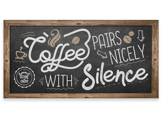 Coffee Pairs Nicely - Canvas | Lone Star Art.