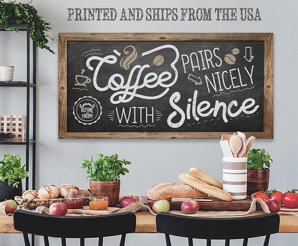 Coffee Pairs Nicely - Canvas | Lone Star Art.