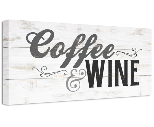 Coffee & Wine - Canvas | Lone Star Art.