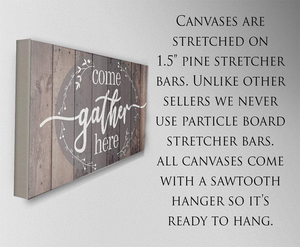 Come Gather Here - Canvas | Lone Star Art.