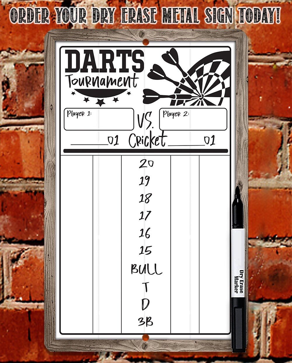 Dart Scoreboard White Dry Erase buy for dart-scoreboard-white-dry-erase-buy-for