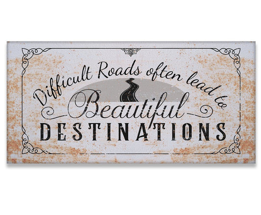 Difficult Roads - Canvas | Lone Star Art.